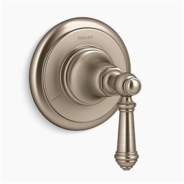 KOHLER Artifacts Vibrant Brushed Bronze Transfer Valve Trim