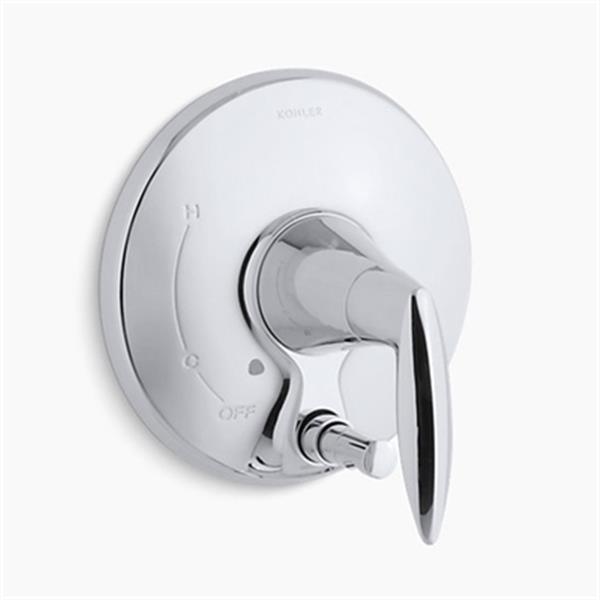 KOHLER Alteo Polished Chrome Valve Trim with PushButton Diverter