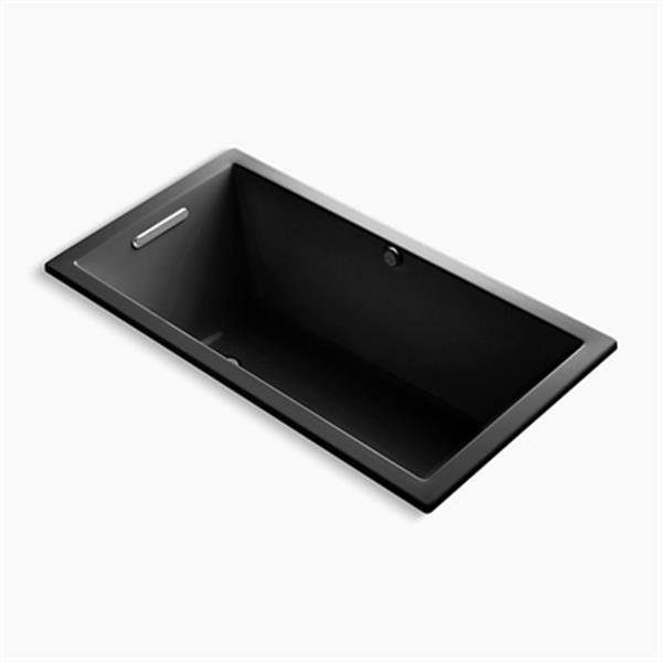 KOHLER 60-in x 32-in Drop-in Bath with Bask Heated Surface