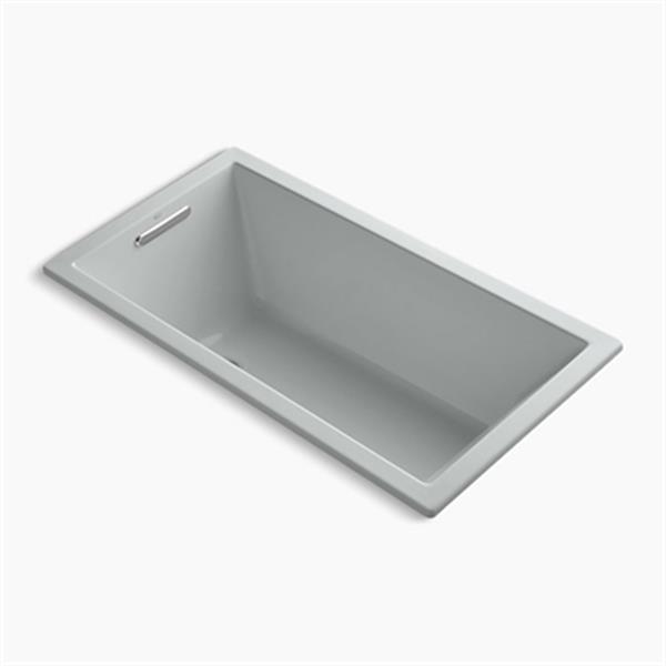KOHLER 60-in x 32-in Drop-in VibrAcoustic Bath with Bask Heated Surface