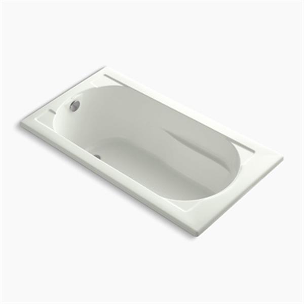 KOHLER 60-in x 32-in Drop-in Bath with Reversible Drain