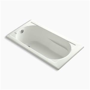 KOHLER 60-in x 32-in Drop-in Bath with Reversible Drain