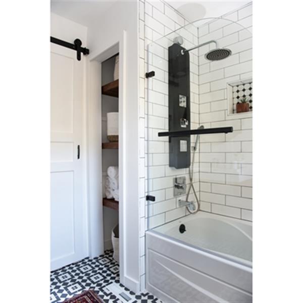 KOHLER 60-in x 32-in Alcove Bath with Integral Apron and Tile Flange