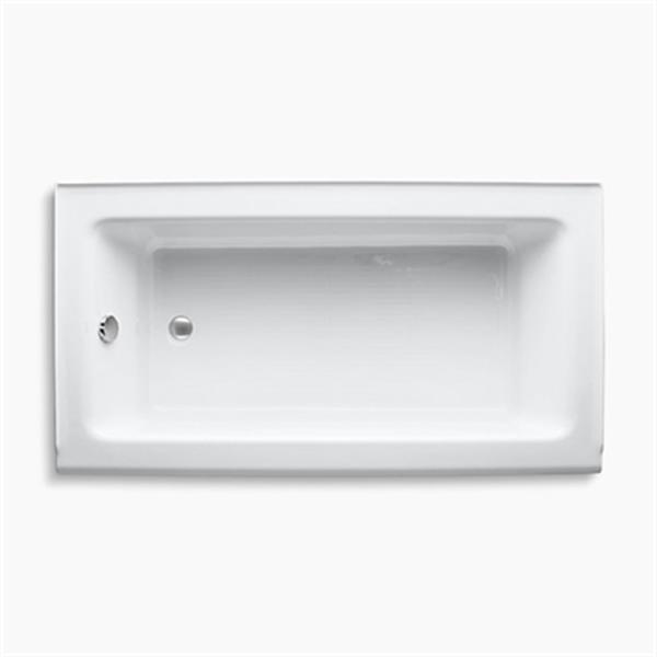 KOHLER 60-in x 32-in Alcove Bath with Integral Apron