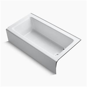 KOHLER 60-in x 32-in Alcove Bath with Integral Apron