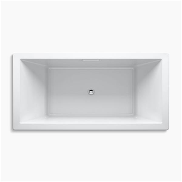 KOHLER 72-in x 36-in Drop-in Bath with Center Drain