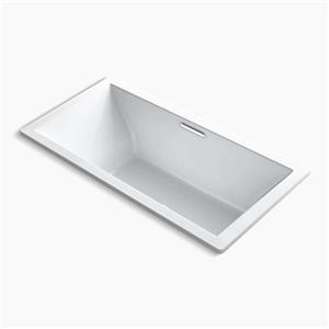 KOHLER 72-in x 36-in Drop-in Bath with Center Drain