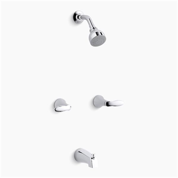 Kohler Loure Vibrant Polished Nikel Rite Temp Shower Trim T15201 4