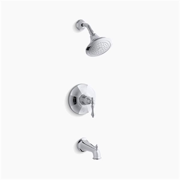 KOHLER Kelston Polished Chrome RiteTemp Pressure Balancing Bath and