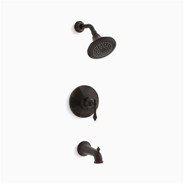 KOHLER Kelston Oil Rubbed Bronze RiteTemp Pressure Balancing Bath and