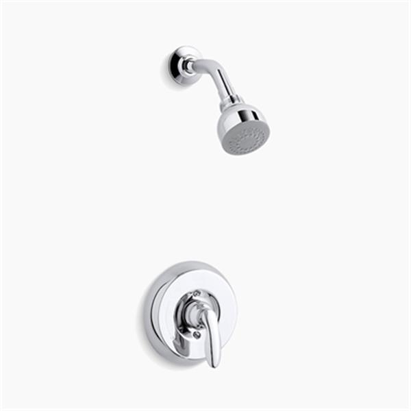 KOHLER Coralais Polished Chrome Shower Trim Set with 1.75 GPM Showerhead