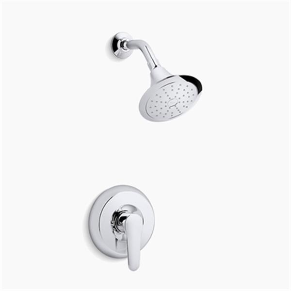 KOHLER July Polished Chrome RiteTemp PressureBalancing Shower Trim