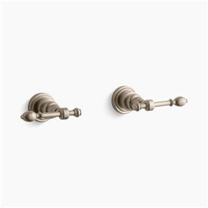 KOHLER IV Georges Brass Vibrant Brushed Bronze Two Handle Valve Trim with Lever Handles