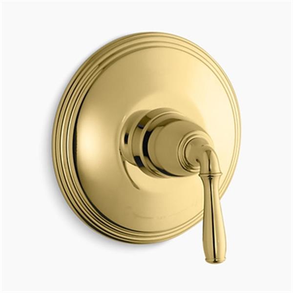 Kohler Devonshire Vibrant Polished Brass Thermostatic Trim T10357 4 Pb