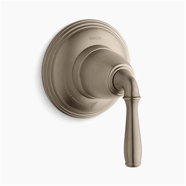 KOHLER Devonshire Vibrant Brushed Bronze Volume Control Trim T10358-4 ...