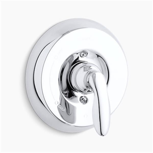 KOHLER Coralais Polished Chrome Mixing Valve Trim with Lever Handle