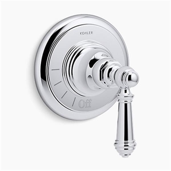 KOHLER Artifacts Polished Chrome Volume Control Valve Trim T727714CP