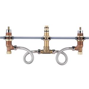 Olympia Faucets P-1131B Valve Series Two Handle Roman Tub Val