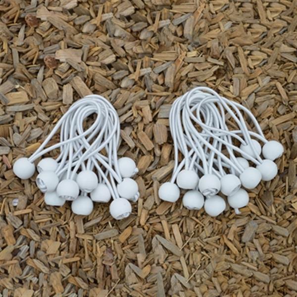 Impact Canopies Canada Replacement Elastic Ball Bungees (25-Count)