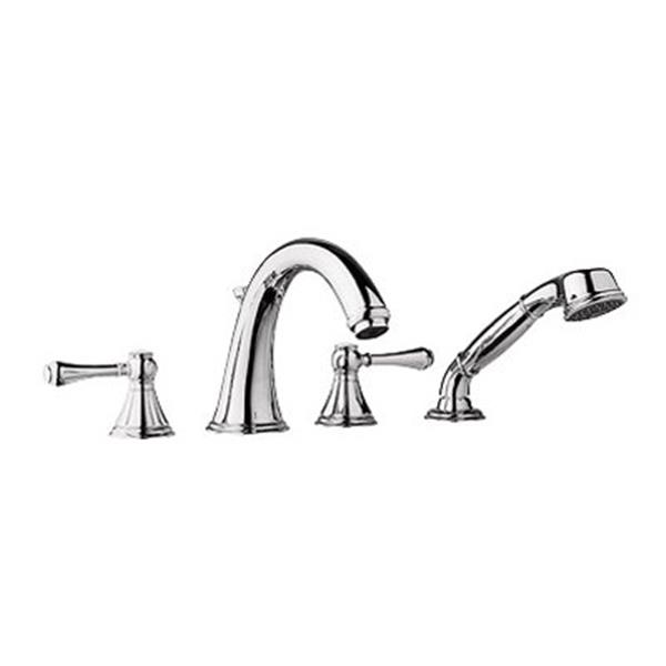 Grohe Geneva 9 1 In Sterling Faucet Roman Tub Filler 25506be0 Rona