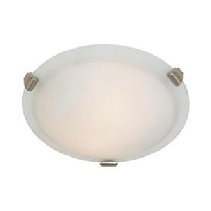 Artcraft Lighting Brushed Nickel Clip Flush Mount Ceiling Light