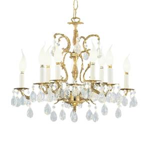 Classic Lighting 10-Light Barcelona Chandelier,5210 OWB SC