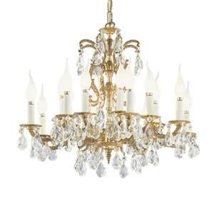 Classic Lighting Barcelona 24-in Millennium Silver Swarovski Spectra 16-Light Chandelier