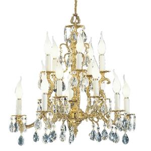 Classic Lighting Barcelona 23-in Old World Bronze Italian Chandelier