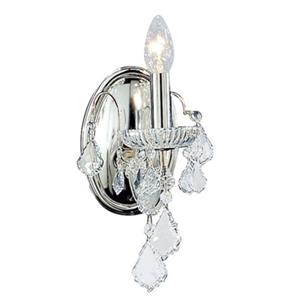 Classic Lighting Maria Theresa Collection Olde World Gold Swarovski Strass Wall Sconce