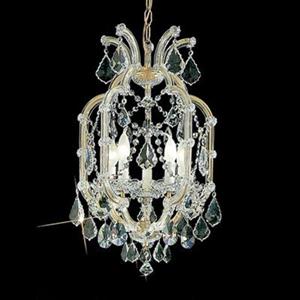 Classic Lighting Maria Theresa 24-in Olde World Gold 5-Light Chandelier