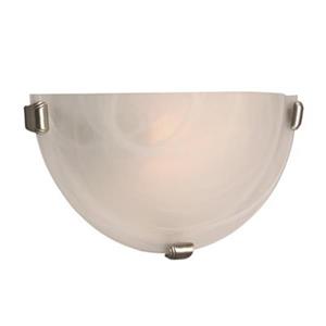 Galaxy 8.25-in x 16.12-in Pewter 1-Light Wall Sconce