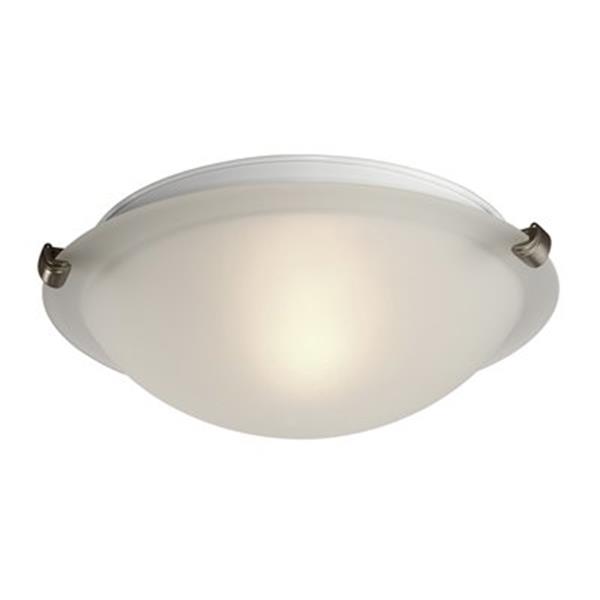 Galaxy 2-Light Pewter Ofelia Flush Mount Ceiling Light