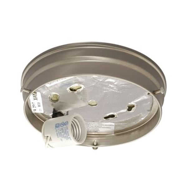 Galaxy Pewter Utility Holder Flush Mount Ceiling Light