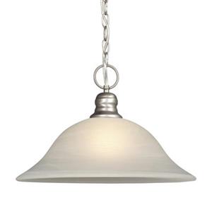 Galaxy Pewter Chain Hung Large Pendant Light