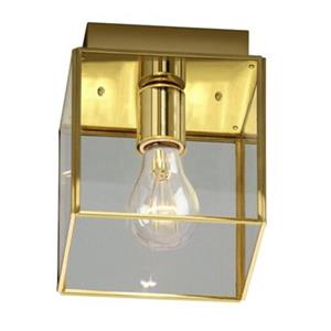 Galaxy Polished Brass Flush Mount Ceiling Light