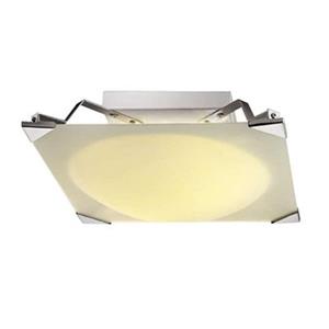 Amlite Lighting 3-Light Chrome Aquarious Flush Mount Ceiling Light