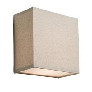 Steven & Chris by Artcraft Lighting Mercer Street 10-in x 10-in Oatmeal Wall Sconce