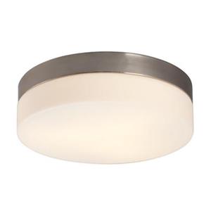 Galaxy Brushed Nickel Flush Mount Ceiling Light