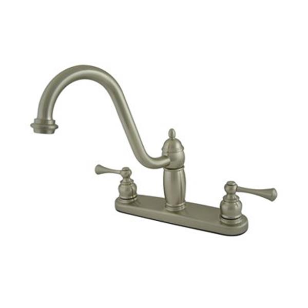 Elements of Design New Orleans Satin Nickel Kitchen Faucet