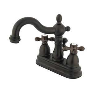 Elements of Design New Orleans 6.31-in Oil Rubbed Bronze Centerset Faucet