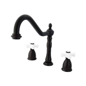 Elements of Design New Orleans Adjustable Oil-Rubbed Bronze Kitchen Faucet