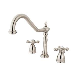 Elements of Design New Orleans Adjustable Satin Nickel Kitchen Faucet