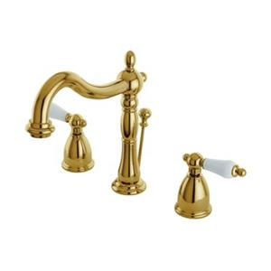 Elements of Design New Orleans 5.81-in Polished Brass Widespread Faucet
