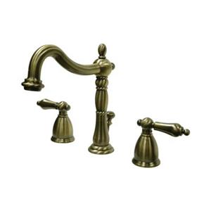 Elements of Design New Orleans 5.81-in Vintage Brass Widespread Faucet