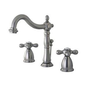 Elements of Design New Orleans 5.81-in Satin Nickel Widespread Faucet