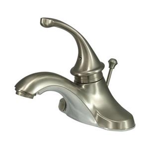 Elements of Design Georgian 10-in Satin Nickel Centerset Faucet