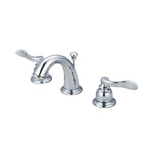 Elements of Design NuWave 4-in Polished Chrome French Mini Widespread Faucet