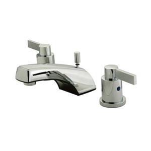 Elements of Design NuvoFusion 2.5-in Polished Chrome Widespread Lavatory Faucet