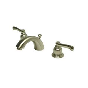 Elements of Design 3.5-in Satin Nickel Mini Widespread Faucet