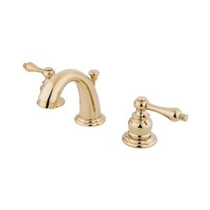 Elements of Design Magellan 2.5-in Polished Brass Widespread Faucet